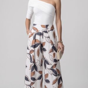 FALDA PANTALON ISLA HOJAS