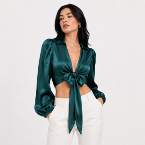 BLUSA CAMILA VERDE PINO