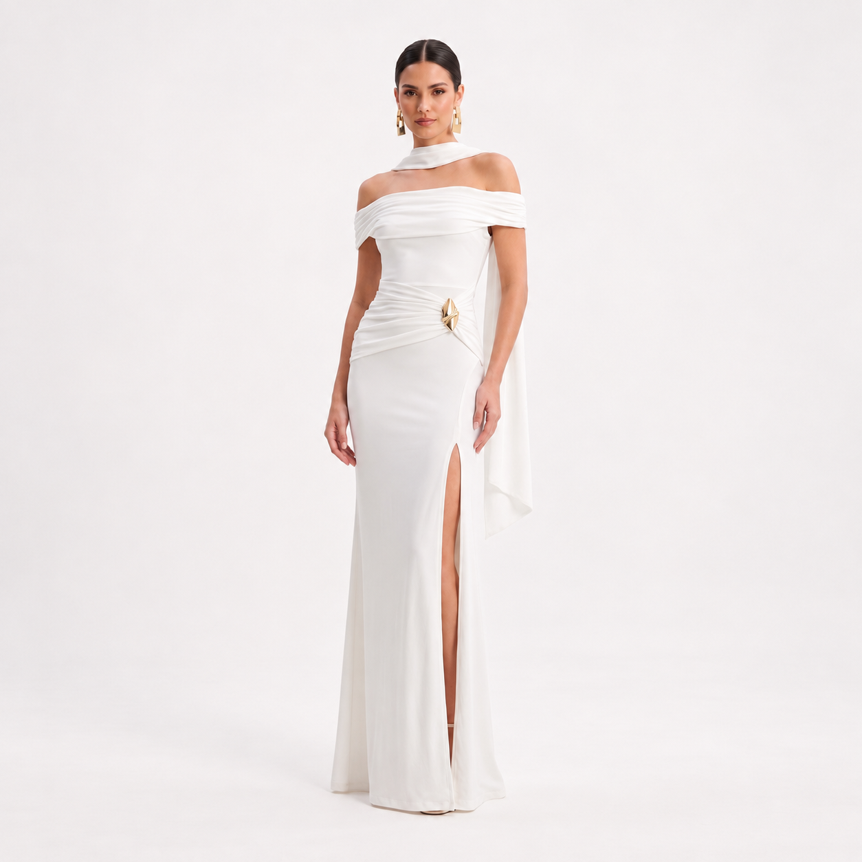 VESTIDO JOUR CINTURA