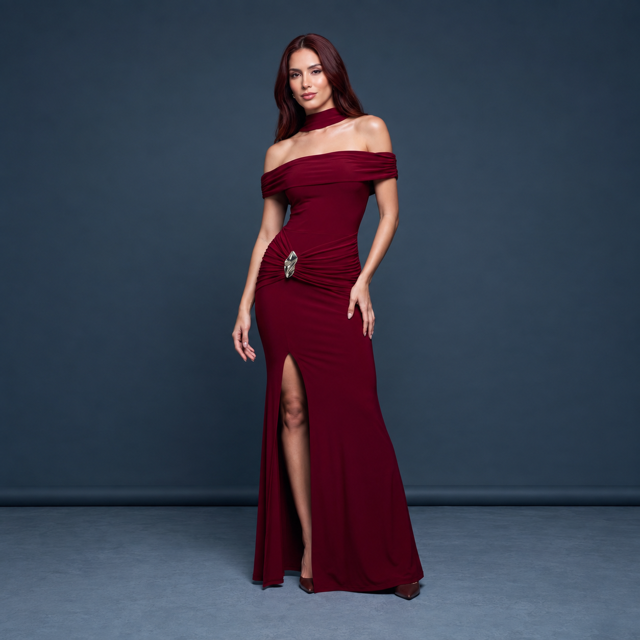 VESTIDO JOUR CINTURA - Imagen 3